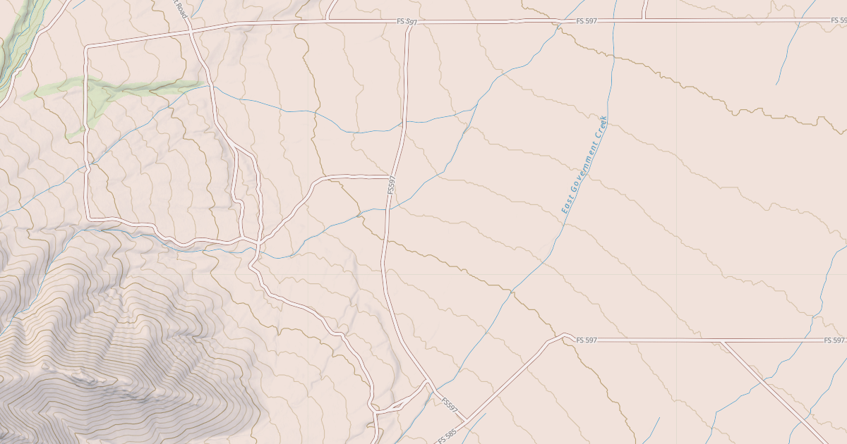 Map preview of RED PINE-EAST GOV.