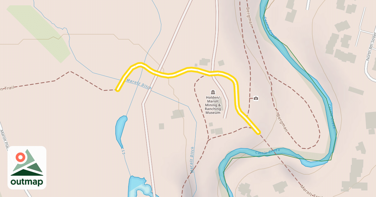 Map of Marolt Trail