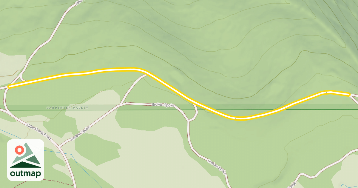 Map of Crabtree Road