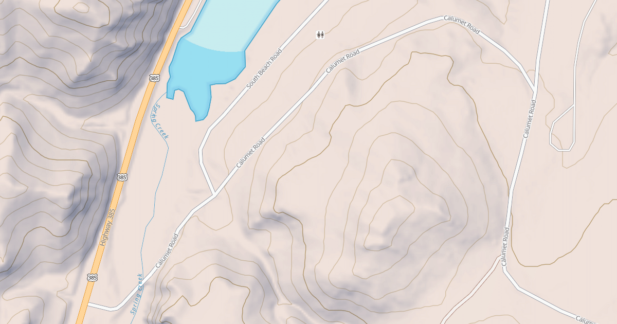 Map preview of CALUMET