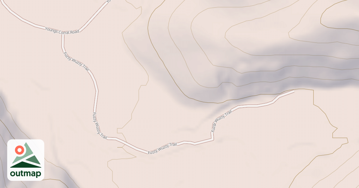Map of FUZZY WUZZY