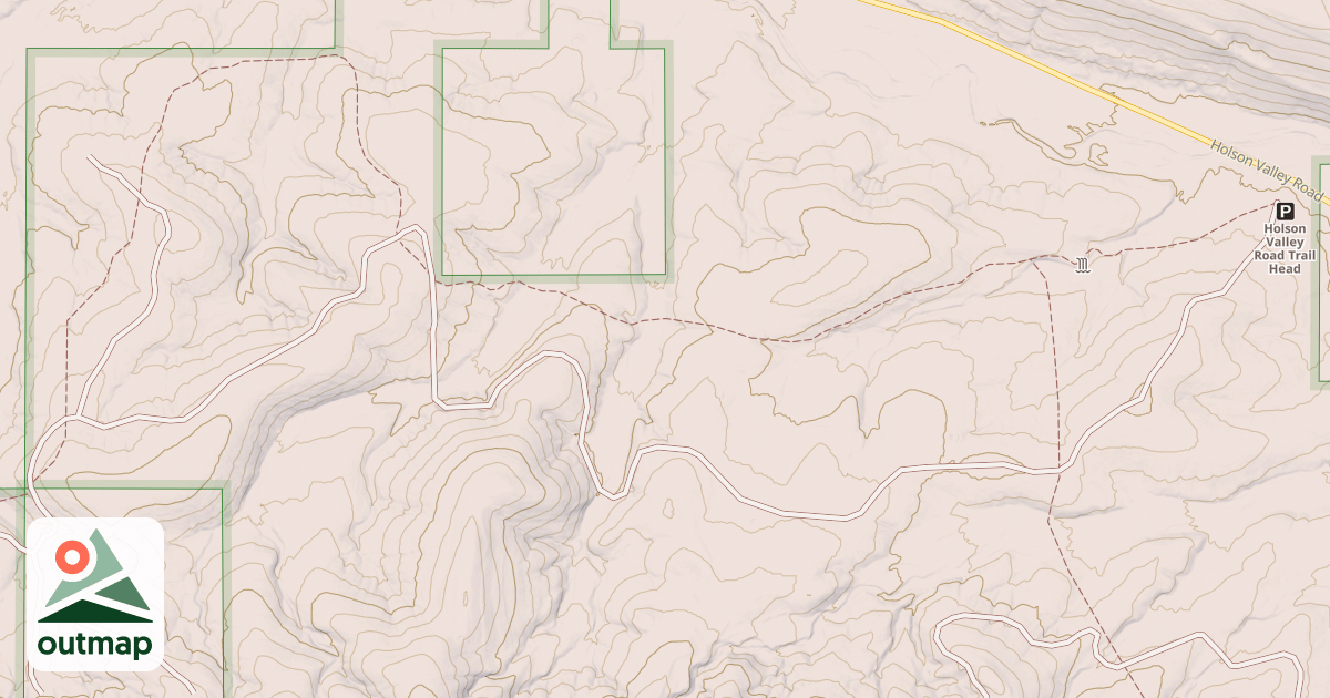 Map of BOARDSTAND FLAT