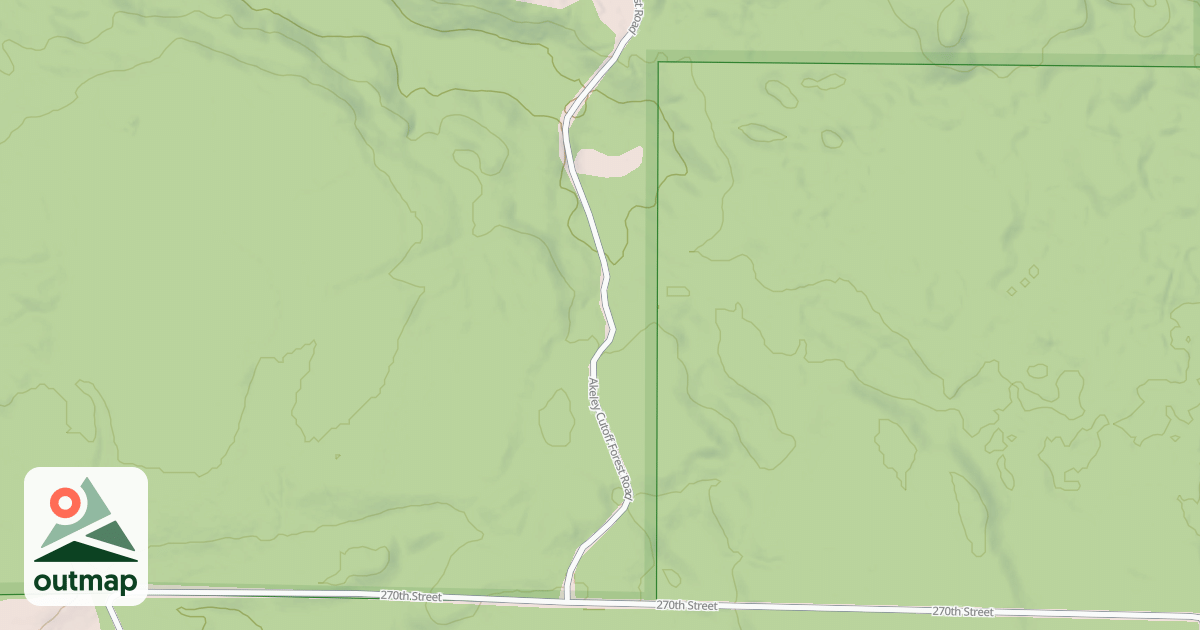 Map of Round River Drive