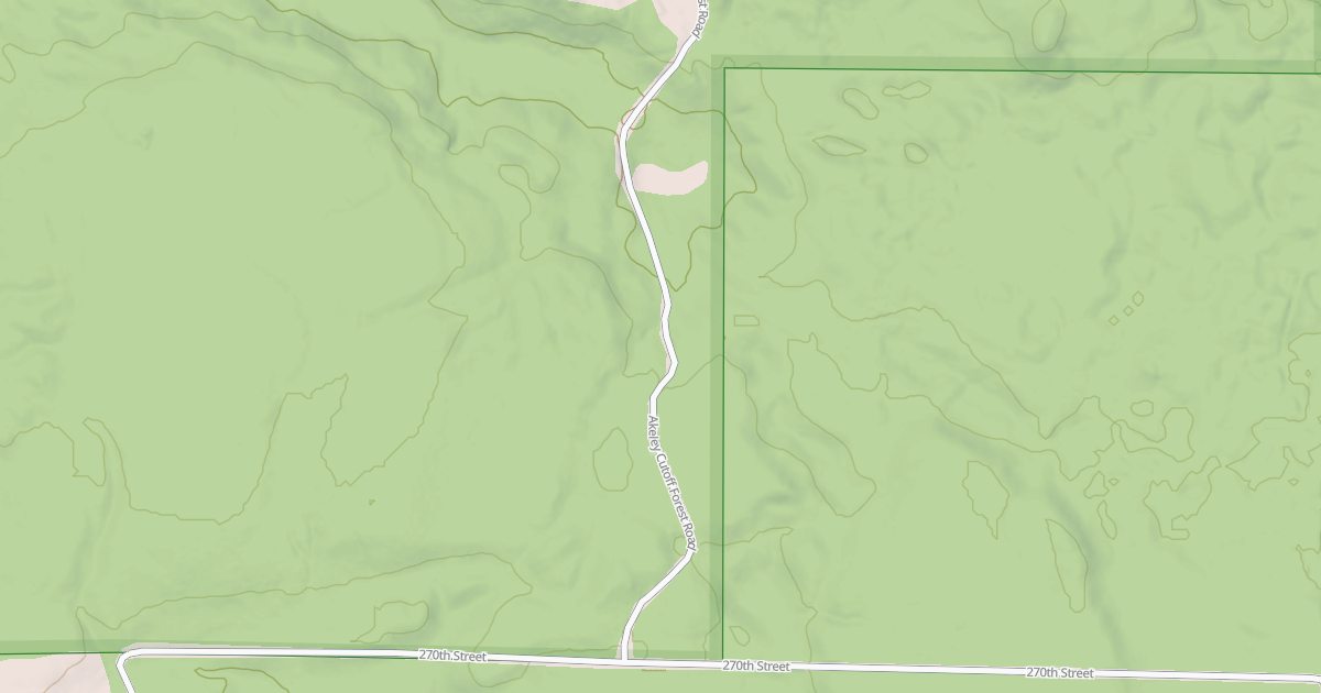 Map preview of Round River Drive