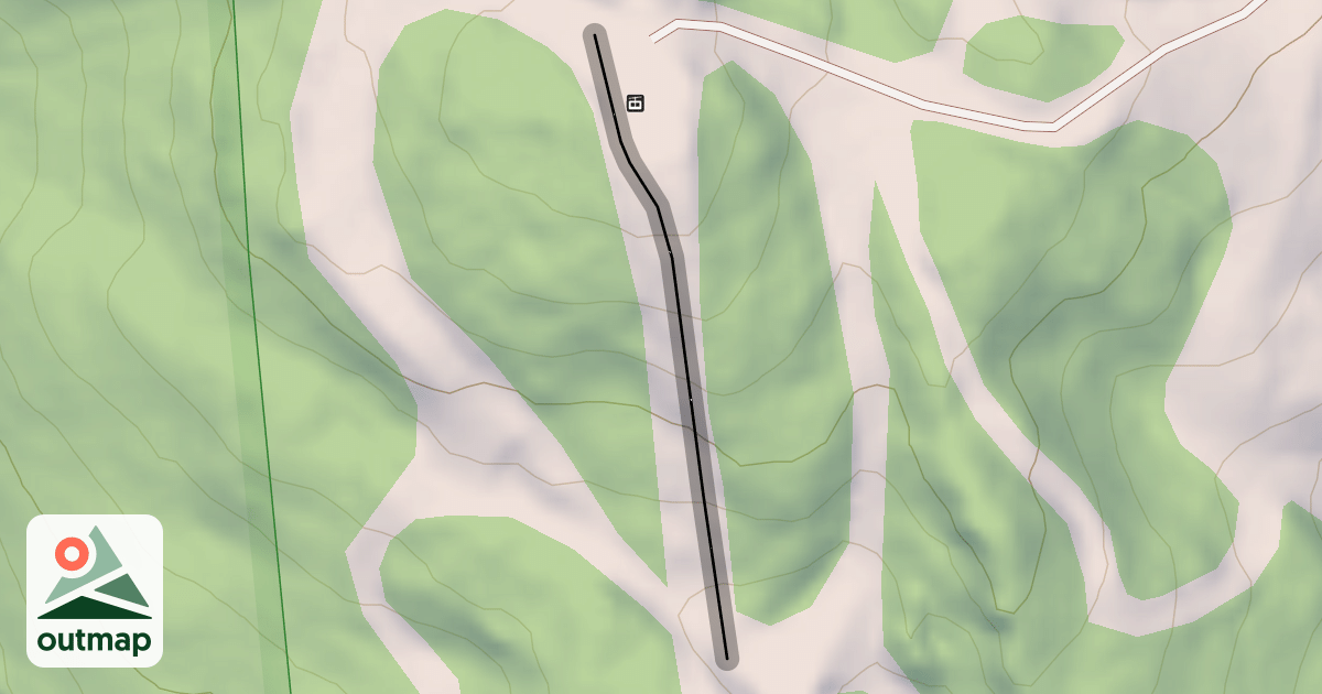 Map of Freddie's Chute