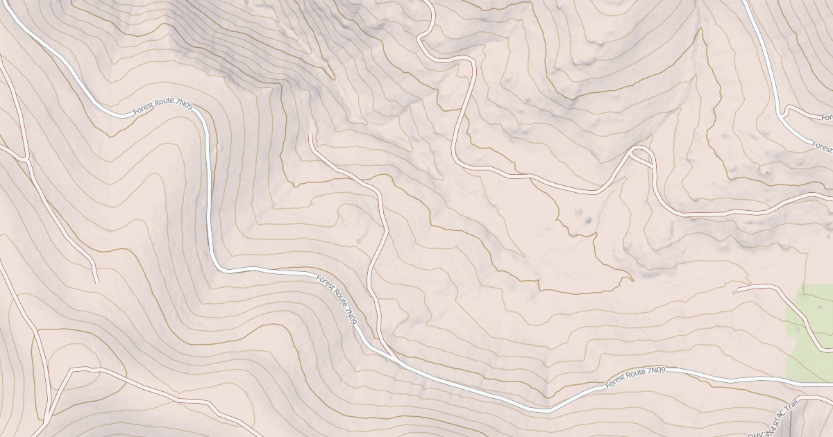 Map preview of USFS National Forest System Roads {FFE145AC-849A-4457-8179-E954E94482BE}