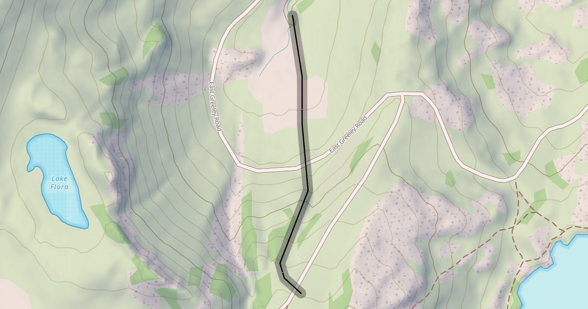 Map preview of Running Dog Nose