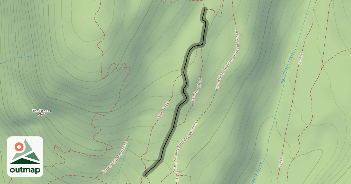 Map of Dirty Jane Too