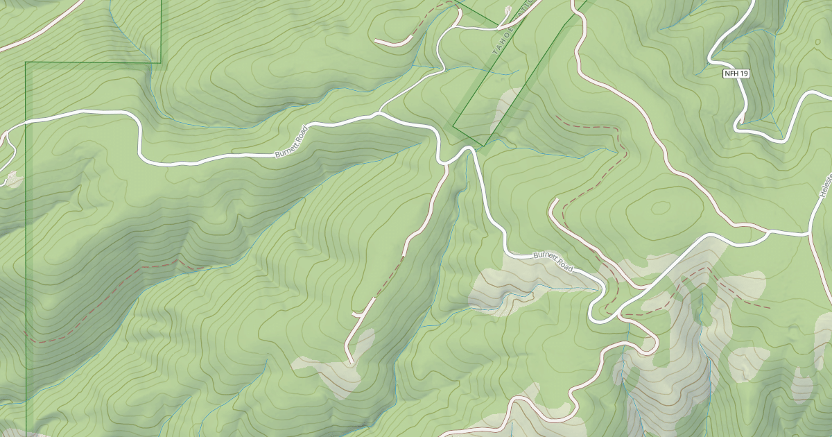 Map preview of BURNETT