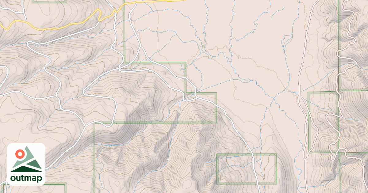 Map of COTTONWOOD