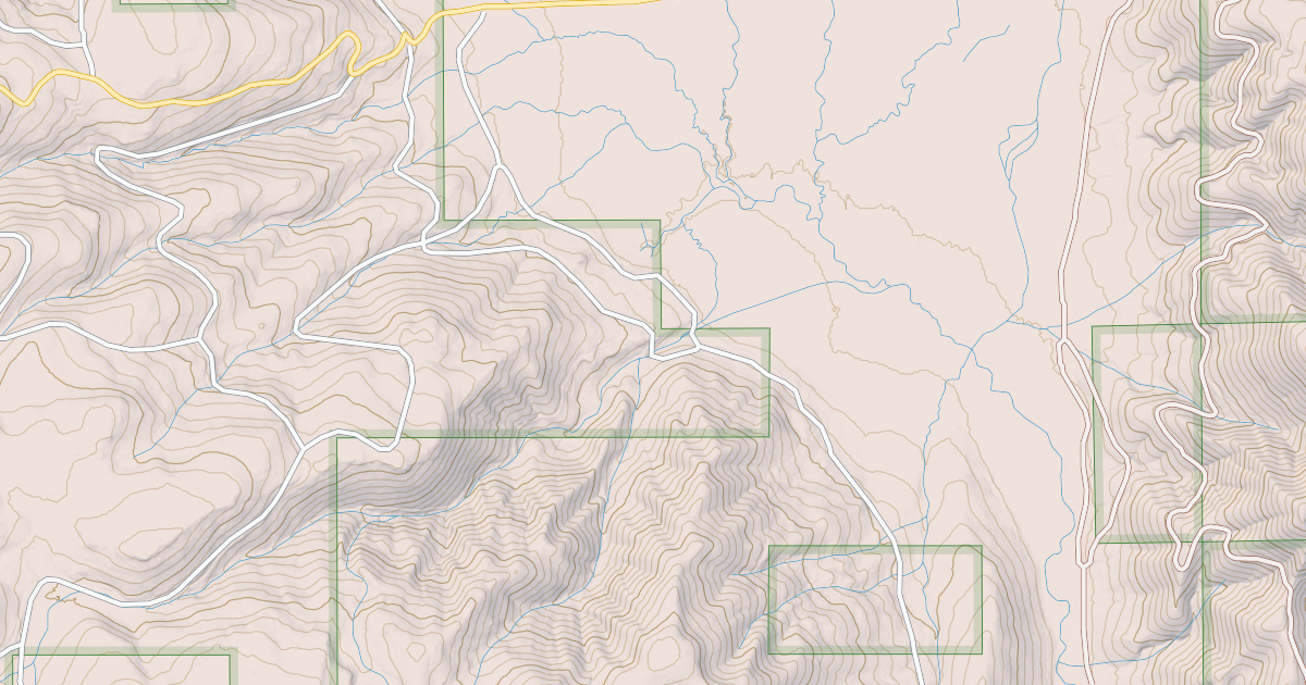 Map preview of COTTONWOOD