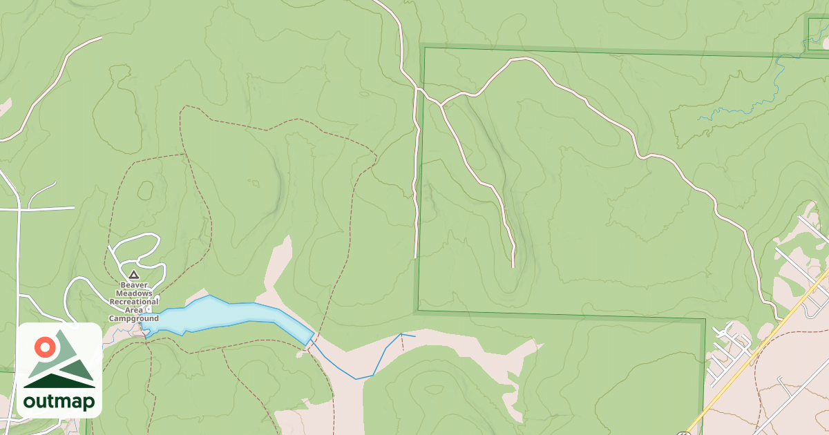 Map of Penoke Bike