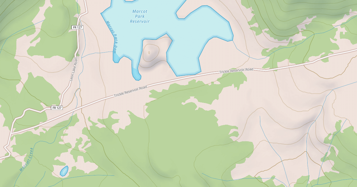 Map preview of TRICKLE RESERVOIR