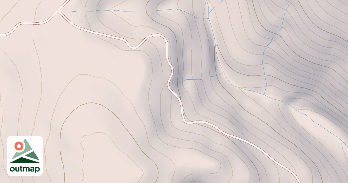 Map of HAINES FLAT