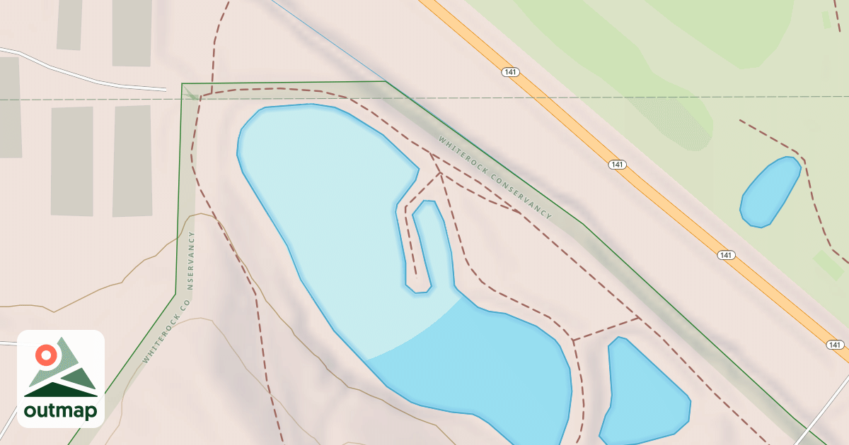 Map of Town Loop Trail