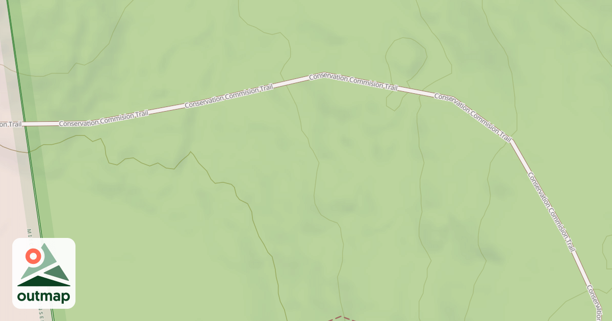 Map of Snowmobile Trail 501