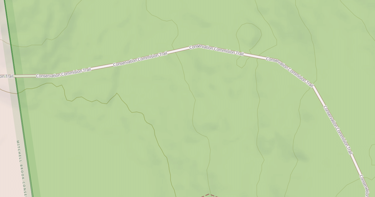 Map preview of Snowmobile Trail 501