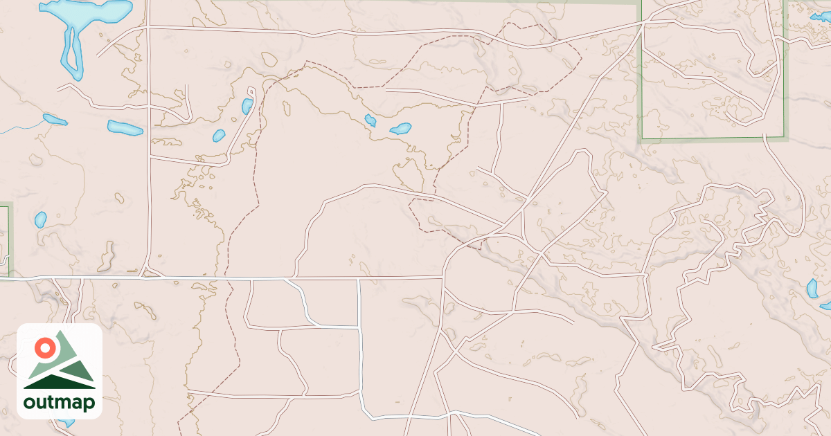 Map of Sandtown Motorcycle Trail