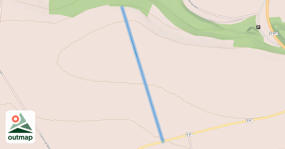 Map of Chemin Mondaine