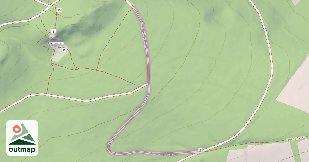 Map of Amselkopfweg