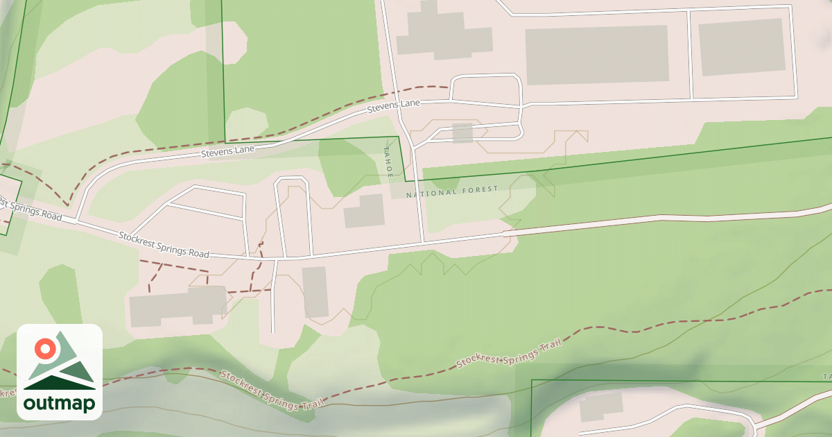 Map of TOWN OF TRUCKEE ACCESS RD.