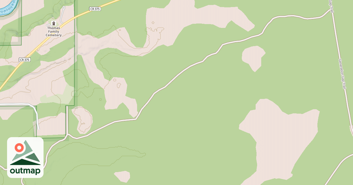 Map of USFS National Forest System Roads {65818DD0-A3B7-49BF-B55D-D0CF003BEE85}
