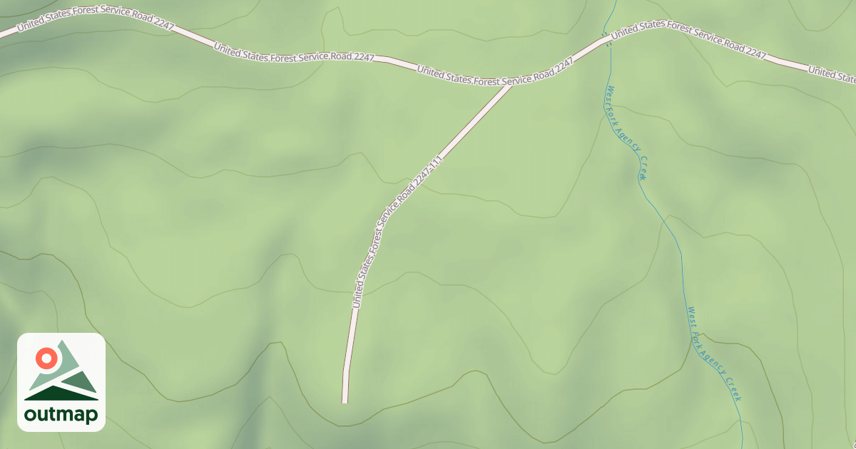 Map of USFS Motor Vehicle Use Map Roads {E6506181-9BE6-450C-82FD-527AD24E59F9} in Yamhill