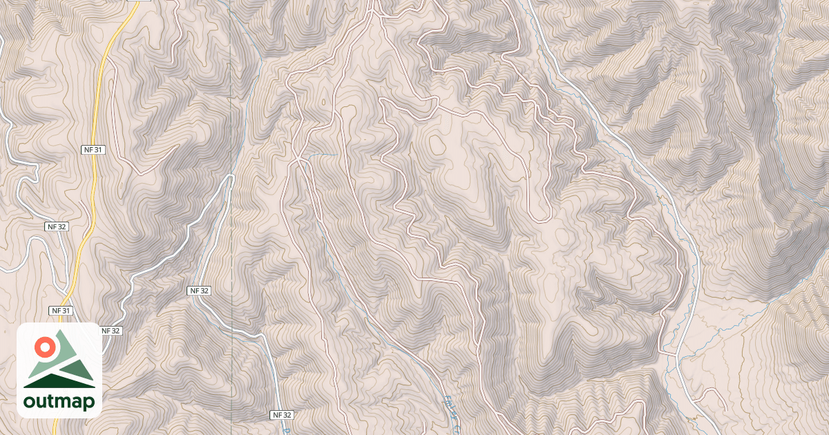 Map of ROCKY RIDGE INDIAN TR