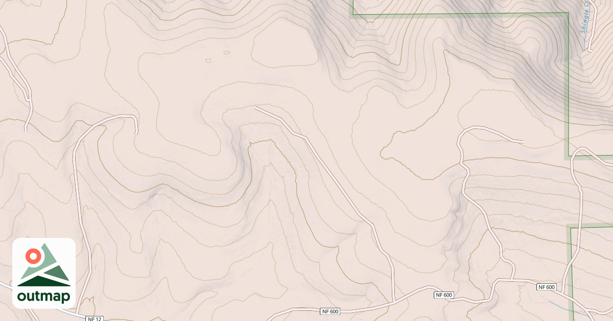 Map of USFS Motor Vehicle Use Map Roads {342DE3AE-2D21-449D-A87D-260A903CC239}