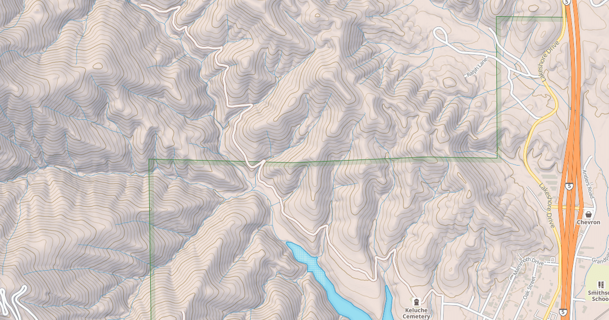 Map preview of DONEY CREEK
