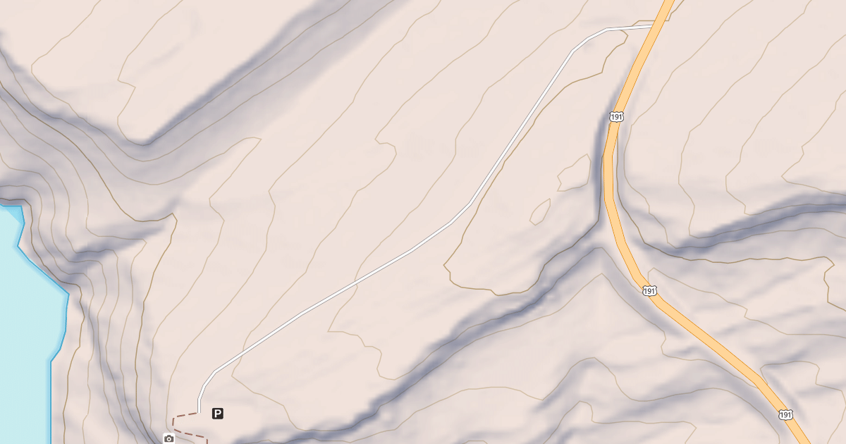 Map preview of DAM VISTA POINT