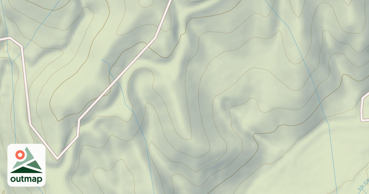 Map of HARRISON RIDGE SPUR E