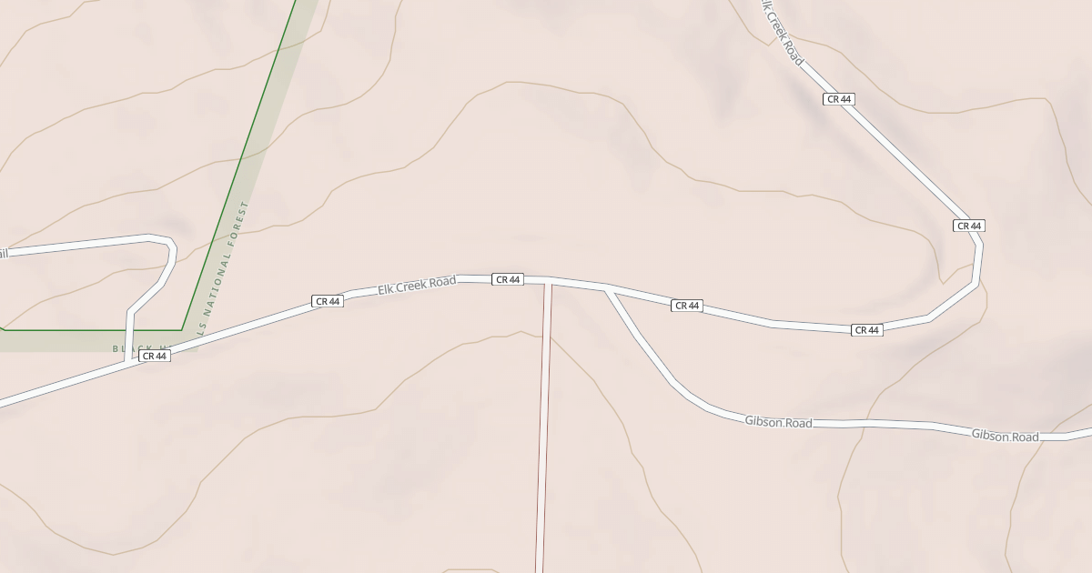 Map preview of GIBSON BRANCH 1B