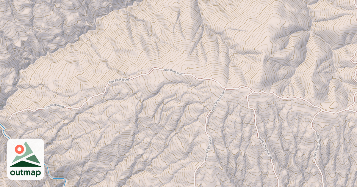 Map of DOE PEAK