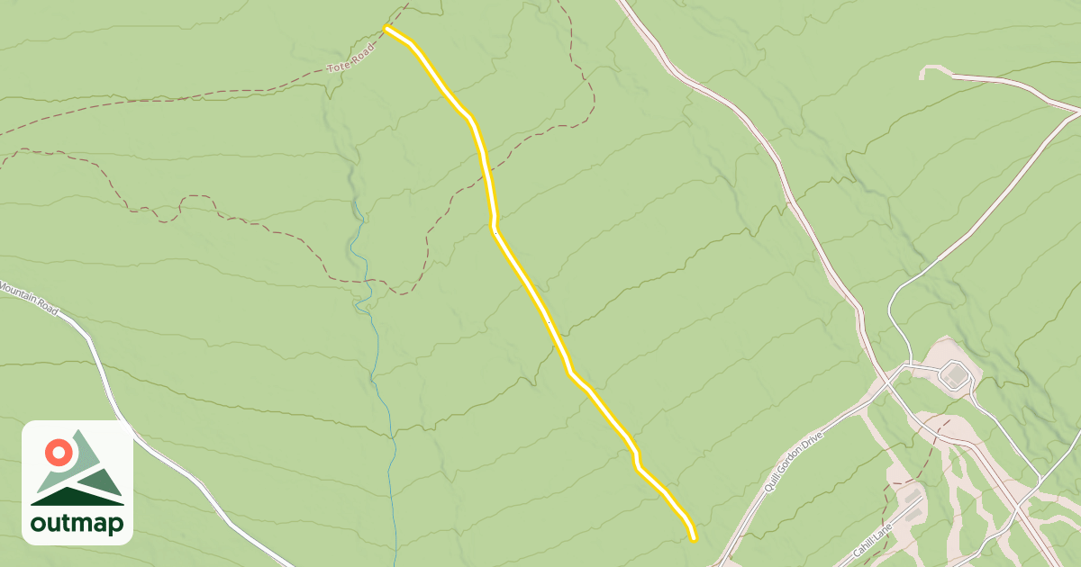 Map of Pulp Run