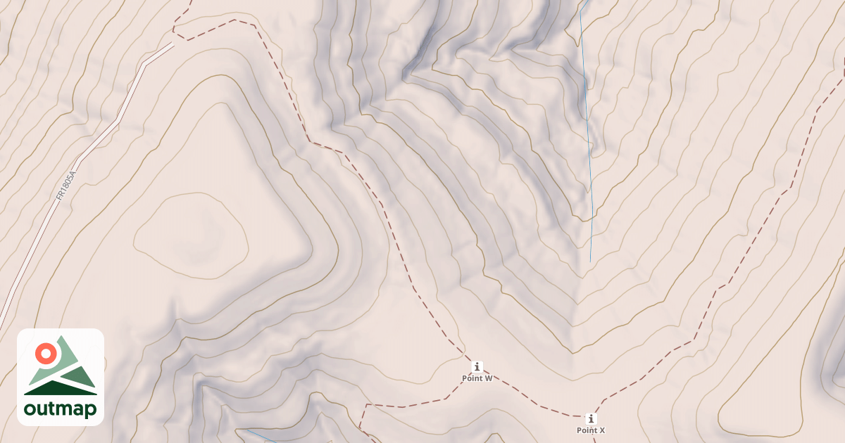Map of HIGH MOUNTAIN
