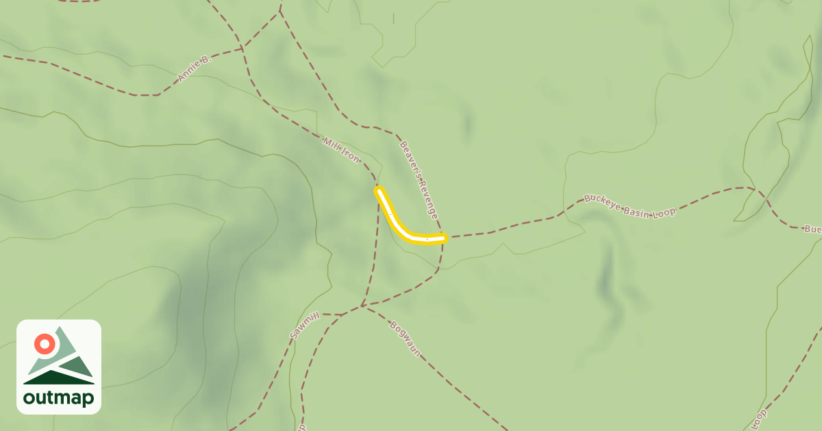 Map of Buckeye Basin Loop