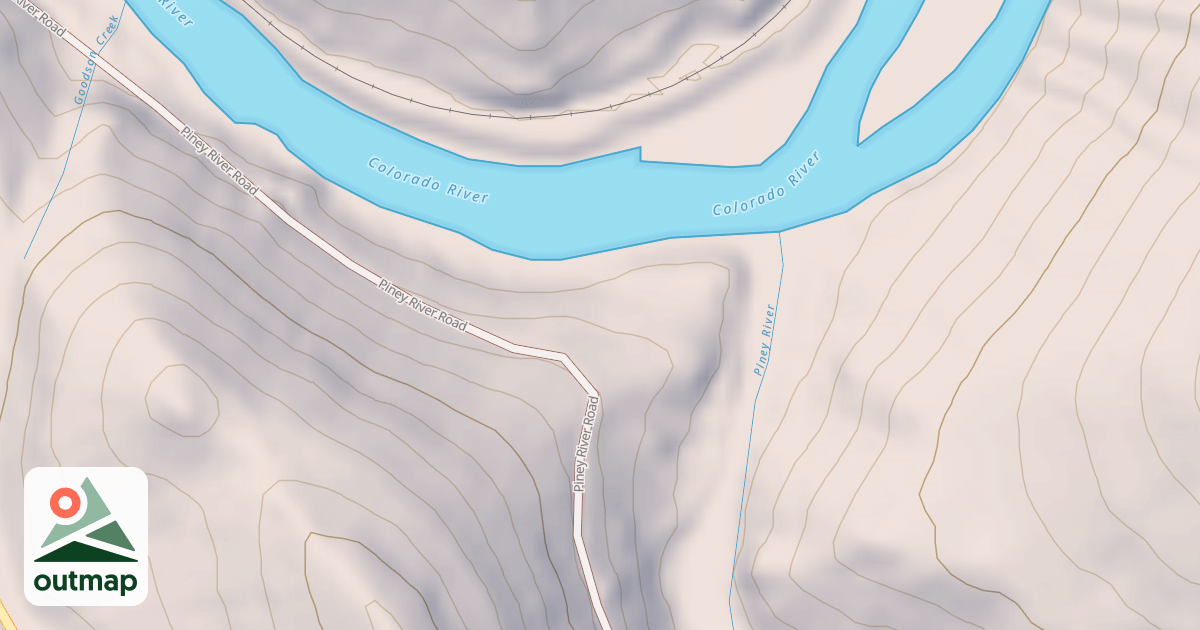 Map of BLM National GTLF Public Motorized Roads 6d165d50-99ee-4fc3-b00a-e1b127f0b5a1