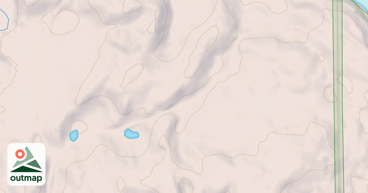 Map of DICK SPUR 2663