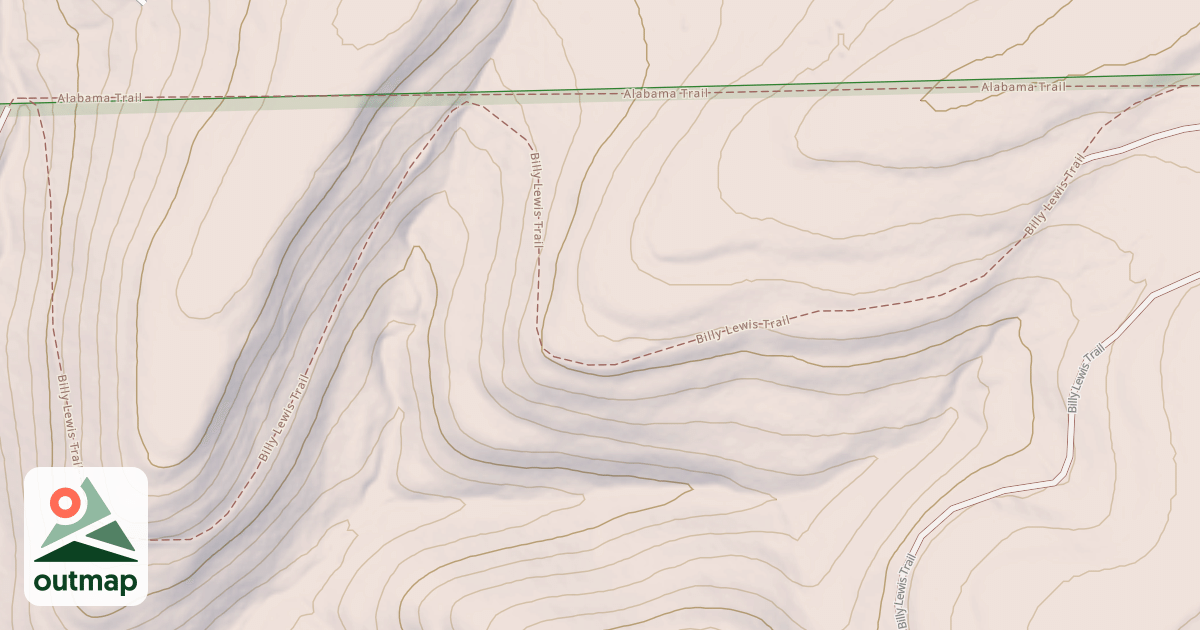 Map of Susquehannock State Forest Snowmobile Trails