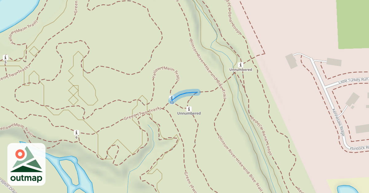 Map of Red (CK Canal Loop)