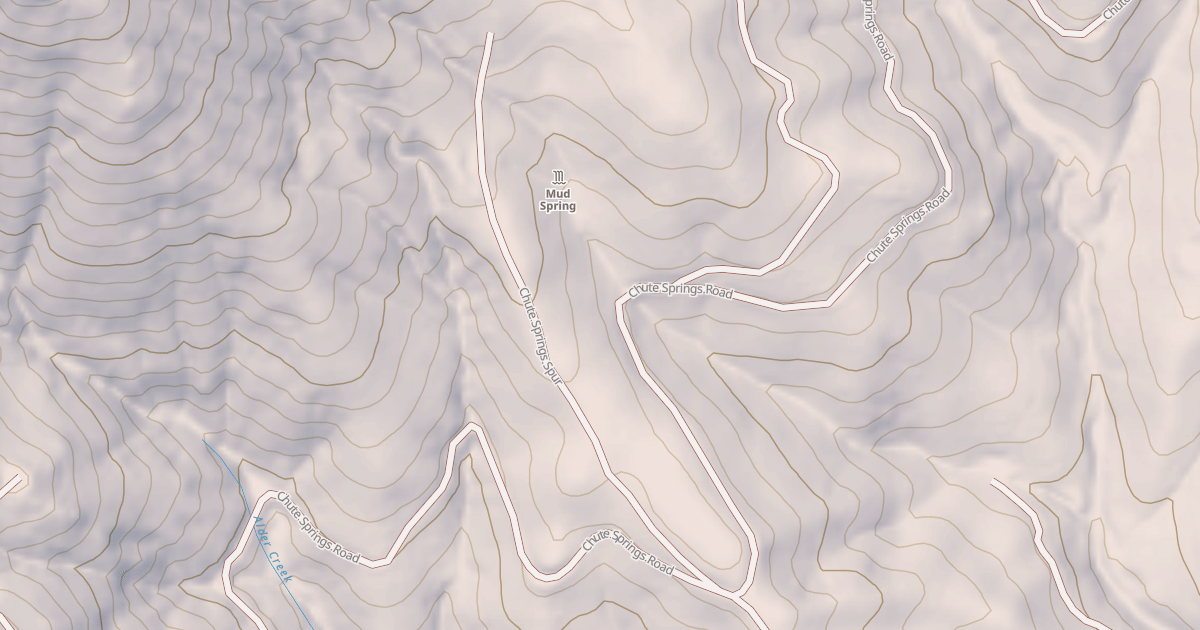 Map preview of CHUTE SPRINGS