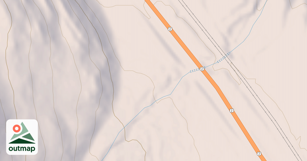 Map of COAL CREEK TRAILHEAD