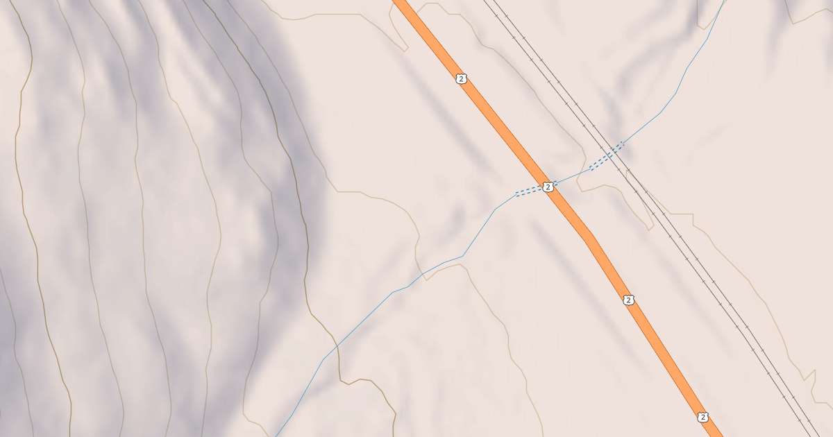 Map preview of COAL CREEK TRAILHEAD