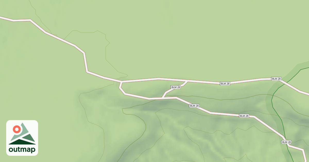 Map of BLM National GTLF Public Motorized Roads 2704c53c-9a36-4d50-825e-1d600113b434