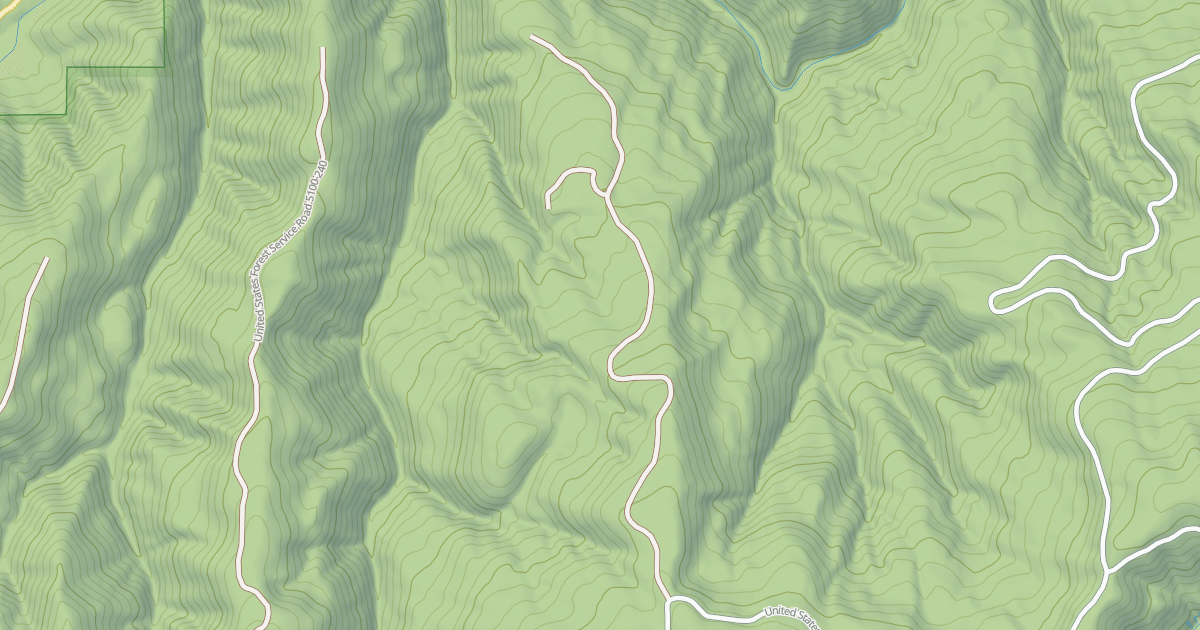 Map preview of USFS Motor Vehicle Use Map Roads {0E4AFAFC-CCDE-42BF-8617-13662575A6BD}