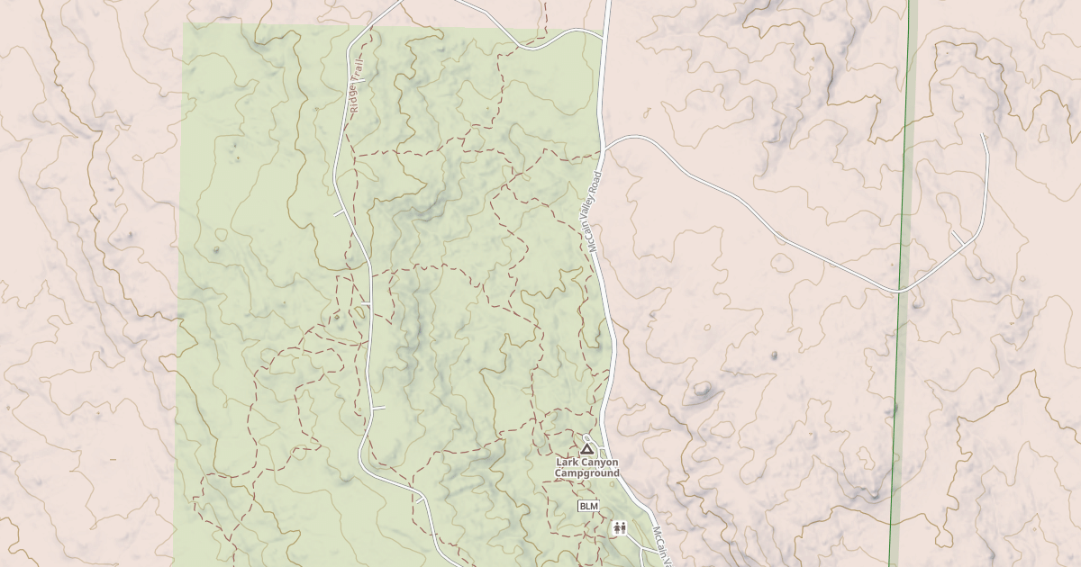 Map preview of BLM National GTLF Public Motorized Trails c7464902-1d69-45d7-b139-59461898d497