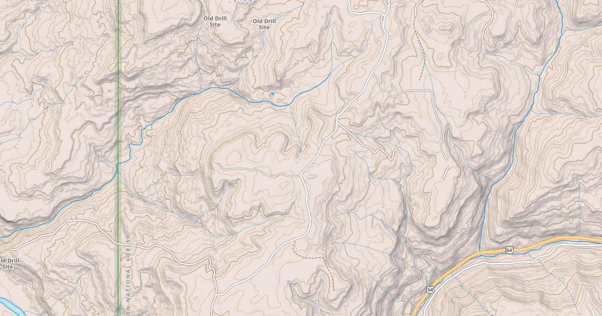 Map preview of DRY POINT ROAD
