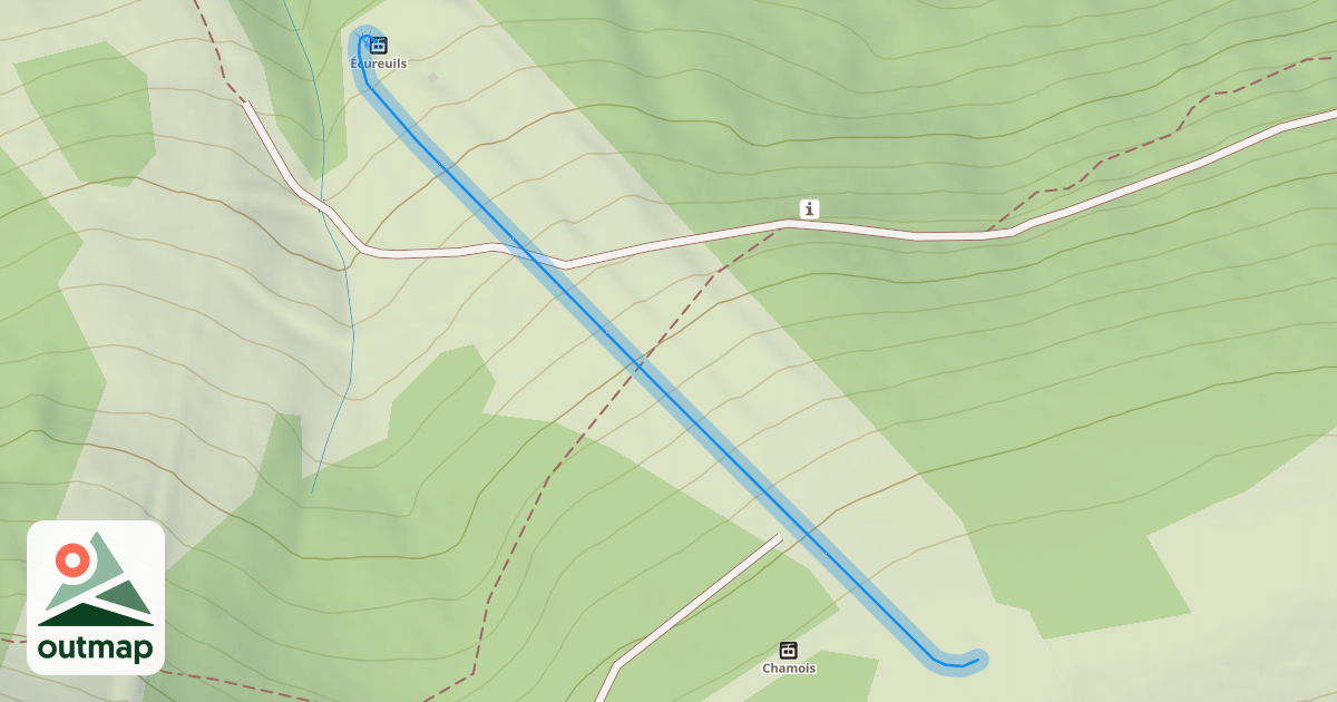 Map of Écureuils