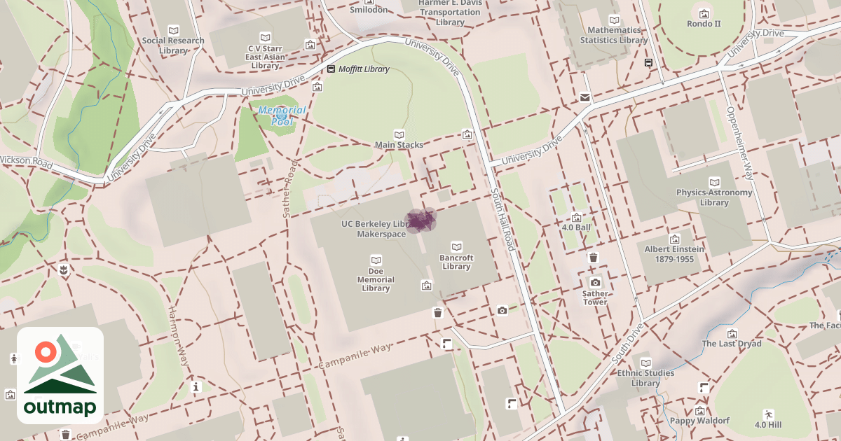Map of Doe Traverse